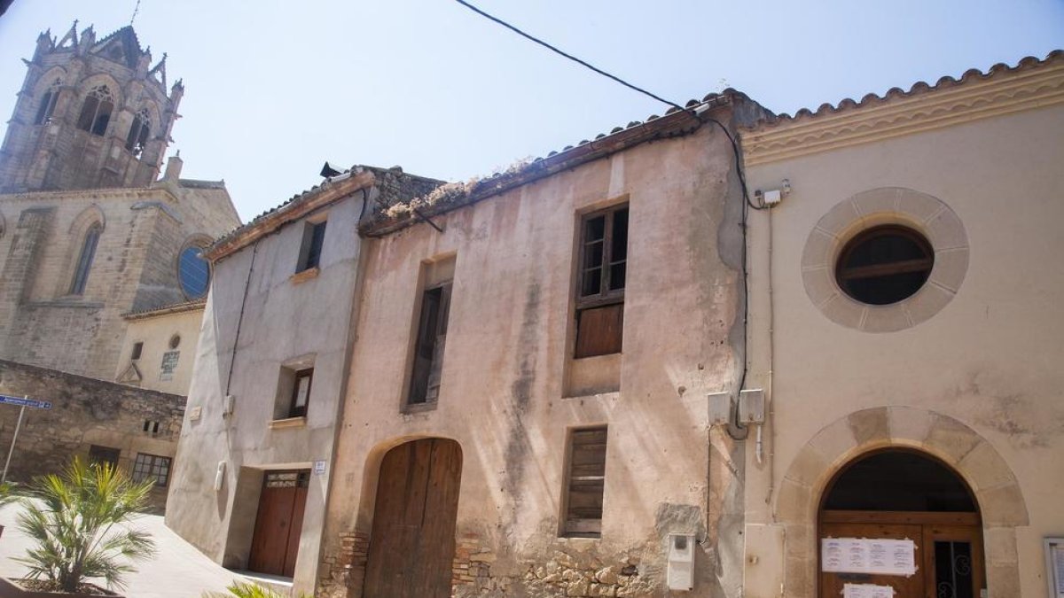 Imagen del edificio que se conectará con el ayuntamiento.