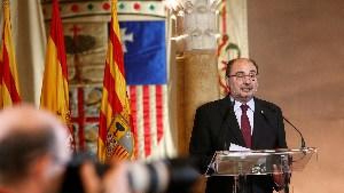 Lambán diu nazi a Torra i demana a l'Estat que