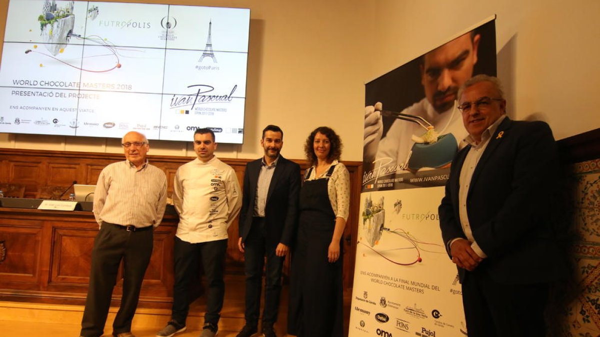 Un momento de la presentación del proyecto ayer en el IEI.