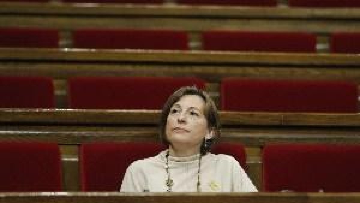 Forcadell al·lega que no hi va haver violència i només se la podria jutjar per desobeir