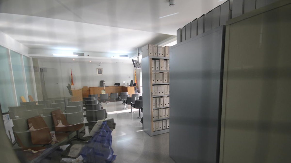 Imatge d’un jutjat penal del Canyeret.