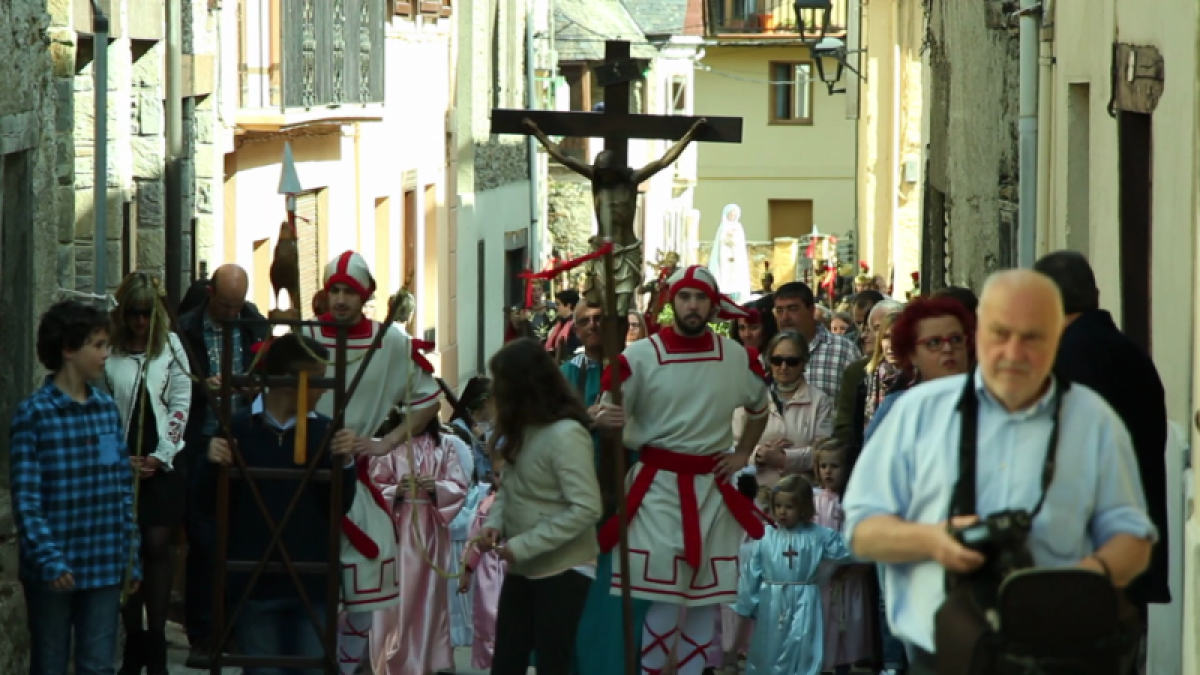 La Procesión de Bossòst, hito en la Semana Santa aranesa.