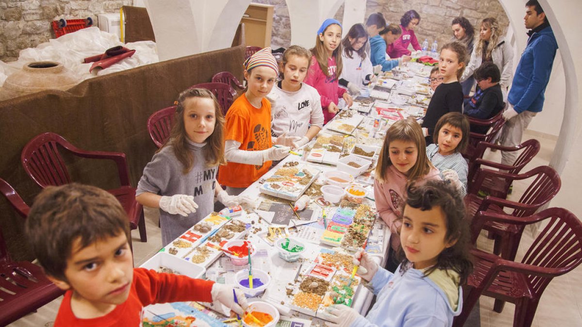 El arte de Josep Guinovart fue el protagonista en la jornada de ayer de Pasqu’art.