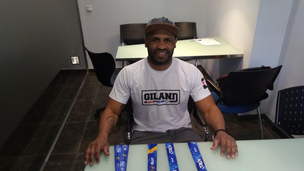 André Rodrigues regresa de Roma con tres medallas en Jiu-Jitsu