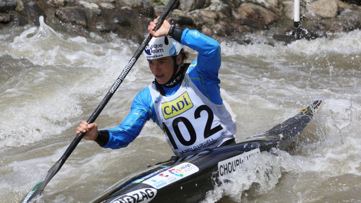 Maialen Chourraut se impuso en la prueba de K1 por delante de Marta Martínez.