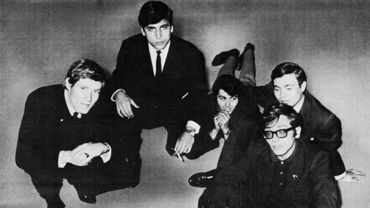 Mike, Pablo, Manolo, Miguel y Toni, componentes de Los Bravos.