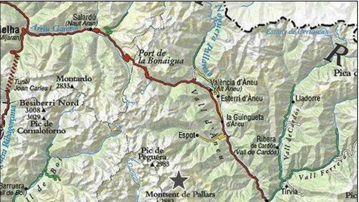 Un terratrèmol de 2,9 es deixa sentir al Pallars Sobirà