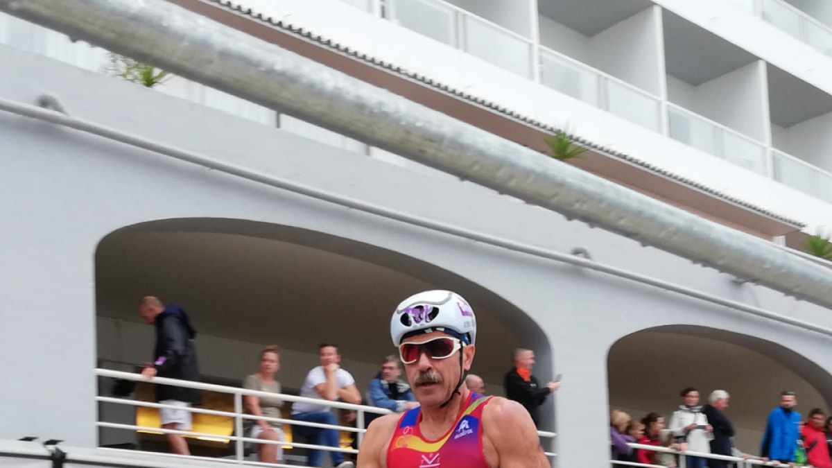 El lleidatà Diego Armenteros, segon a l’Europeu de triatló
