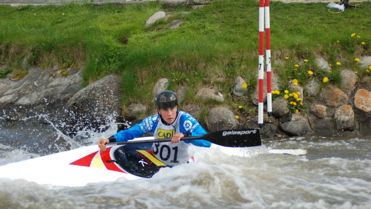 Núria Vilarrubla, durant el selectiu del cap de setmana a la Seu.