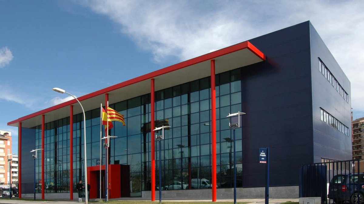 La comissaria dels Mossos a Lleida.