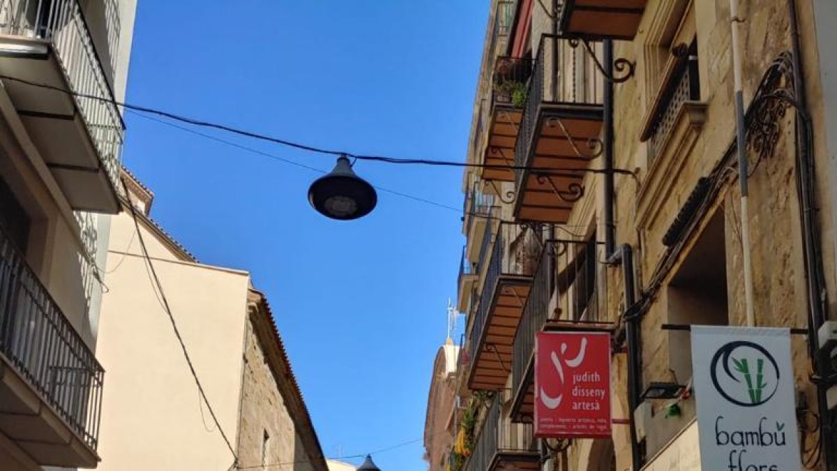 Imagen de la presentación de la campaña ‘Compra i guanya’, ayer.