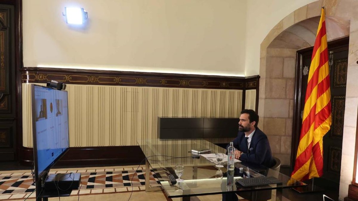 Torrent se reunió ayer con diputados franceses.