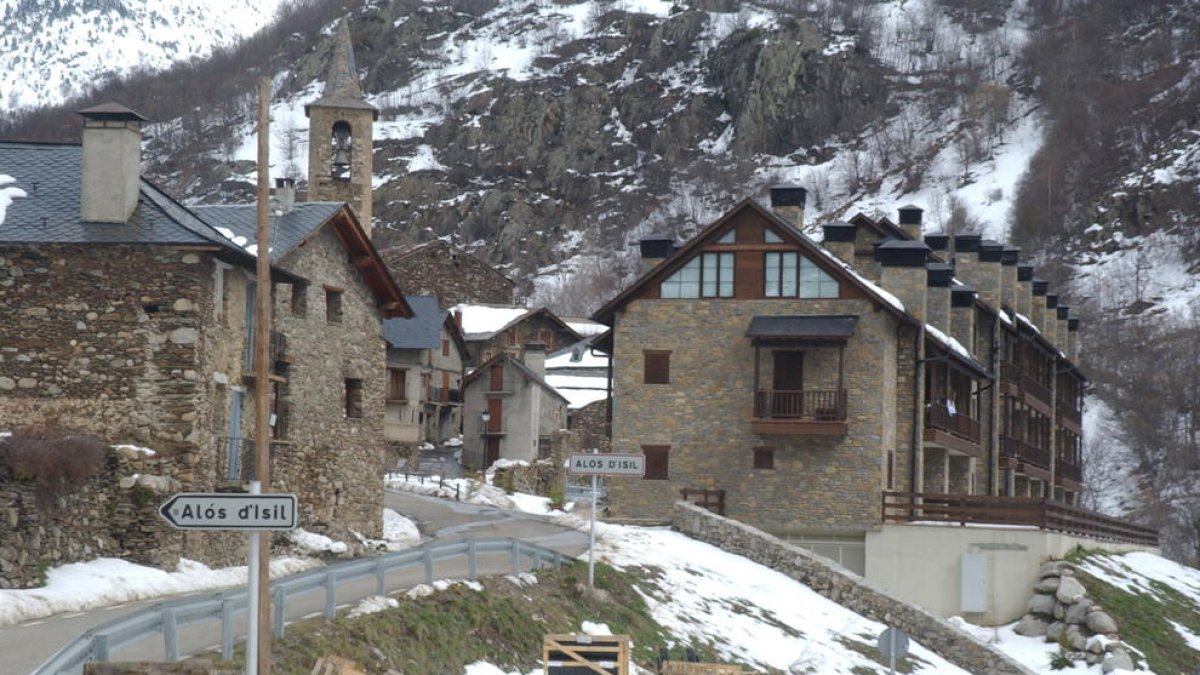 Imatge d’arxiu de l’entrada d’Alós d’Isil.