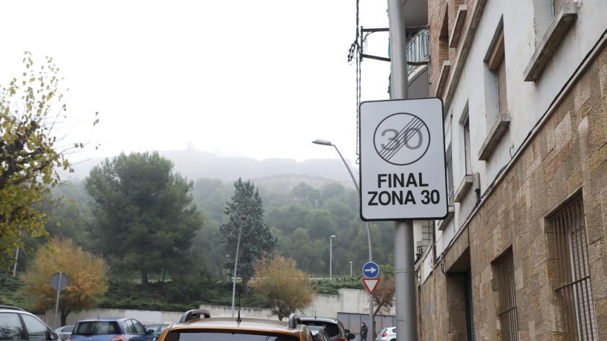 Senyal a Bisbe Galindo.