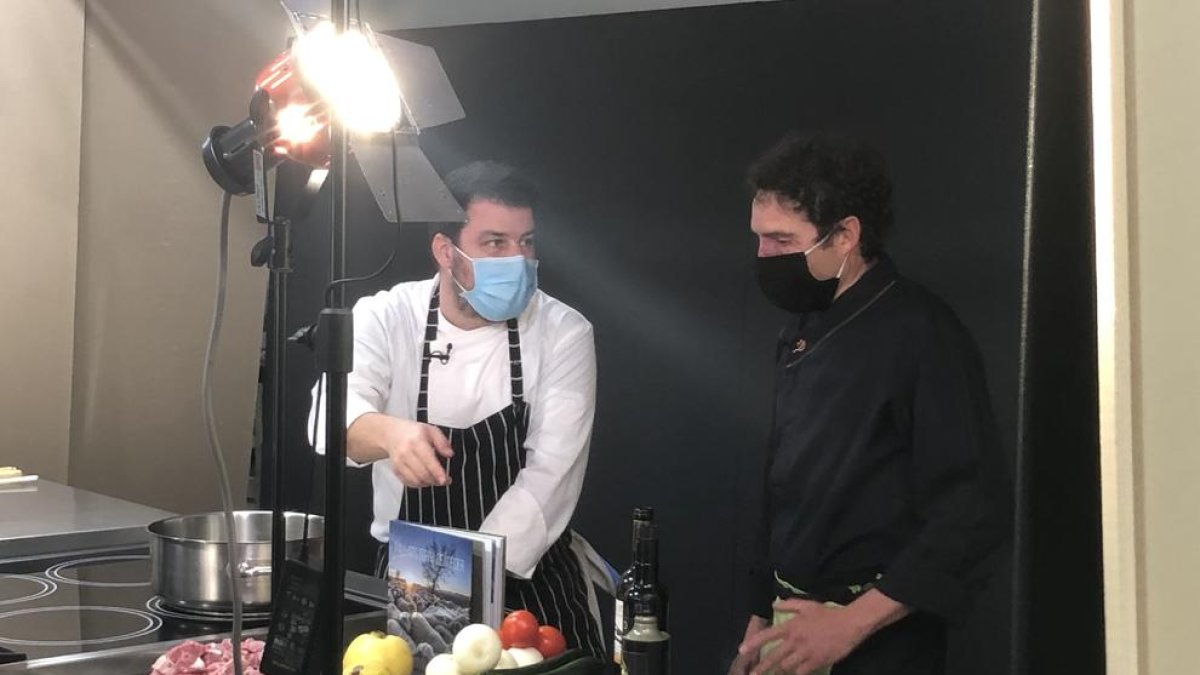 Uno de los actos gastronómicos que se emitió ‘online’.