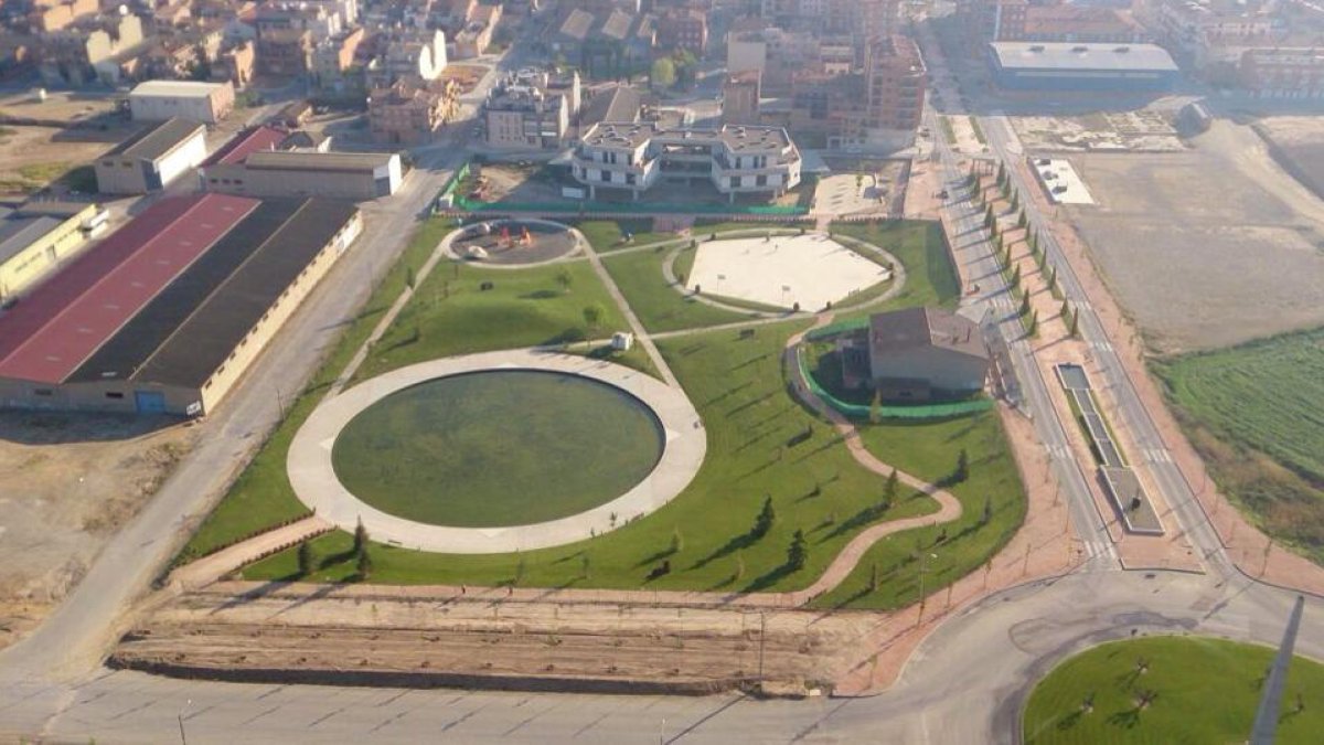 El ataque se produjo en el Parc d’Europa de Almacelles.