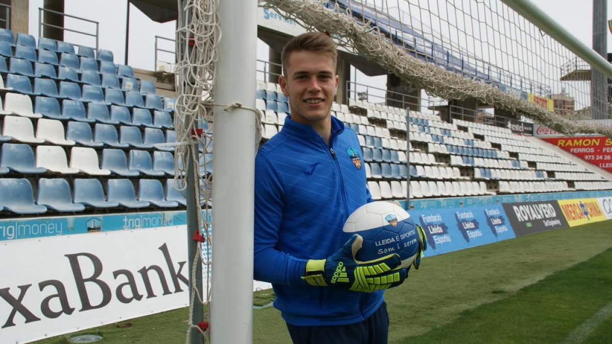 Víctor Vidal, antic debutant del Lleida.