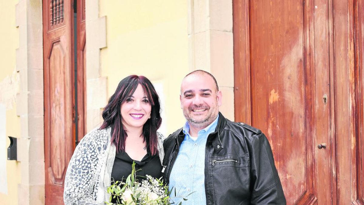 Altagracia Batista y Jesús Serrano, de Bellcaire d’Urgell.