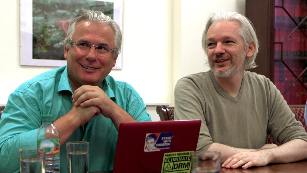 Julian Assange.