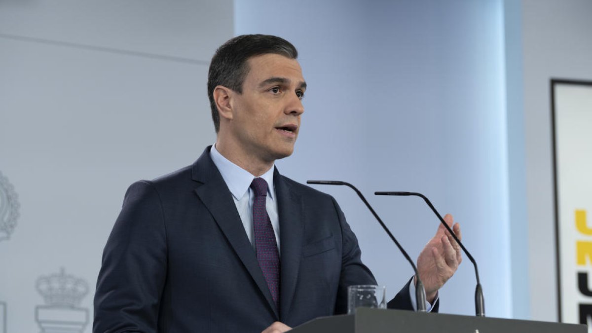 Sánchez anuncia la