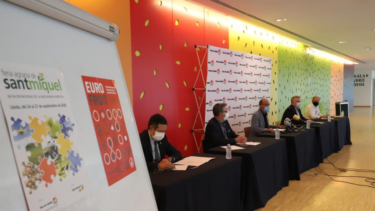 La Llotja va acollir la presentació de la Fira i també s’hi celebrarà la inauguració.