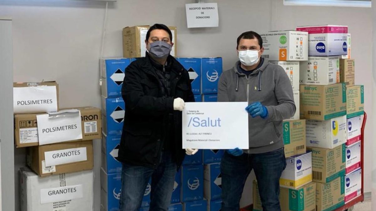 La Fecoll recapta 7.000 euros per al personal sanitari de Lleida
