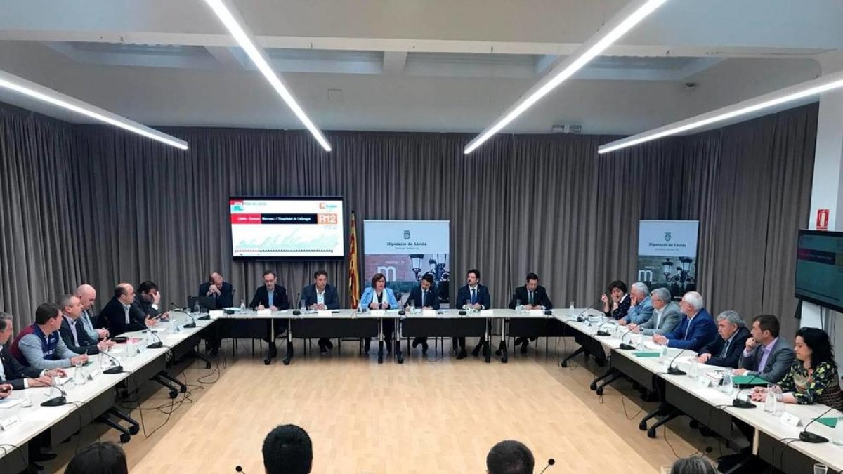 Calvet exigeix a Foment invertir en la xarxa ferroviària de Lleida