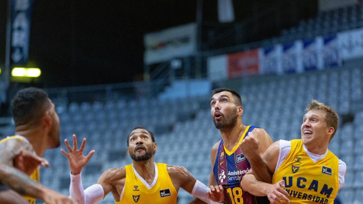 El targarí Oriola durant l’amistós a Lleida contra el Múrcia.