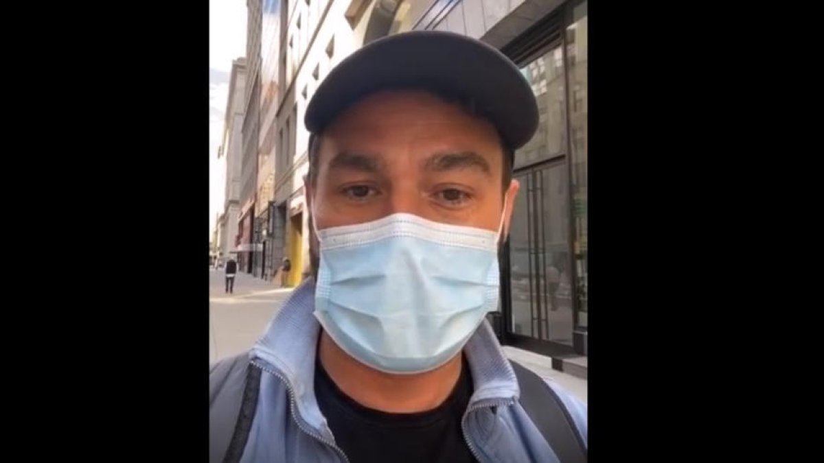 Gerard Guiu, en una frame