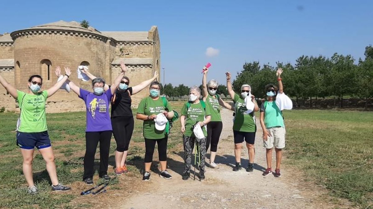 Balaguer va ser un dels primers grups a recuperar les sortides presencials de l’AECC.