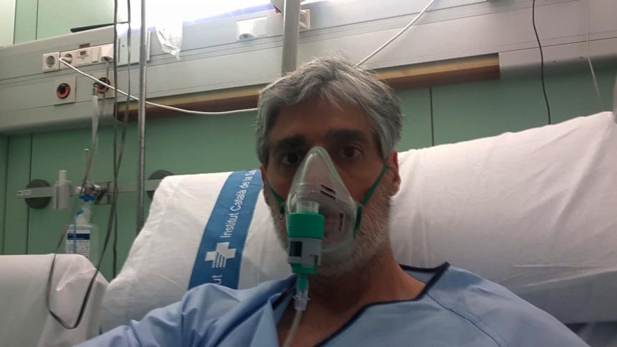 El urbano Berni Tamamos se recupera en la Vall d’Hebron.