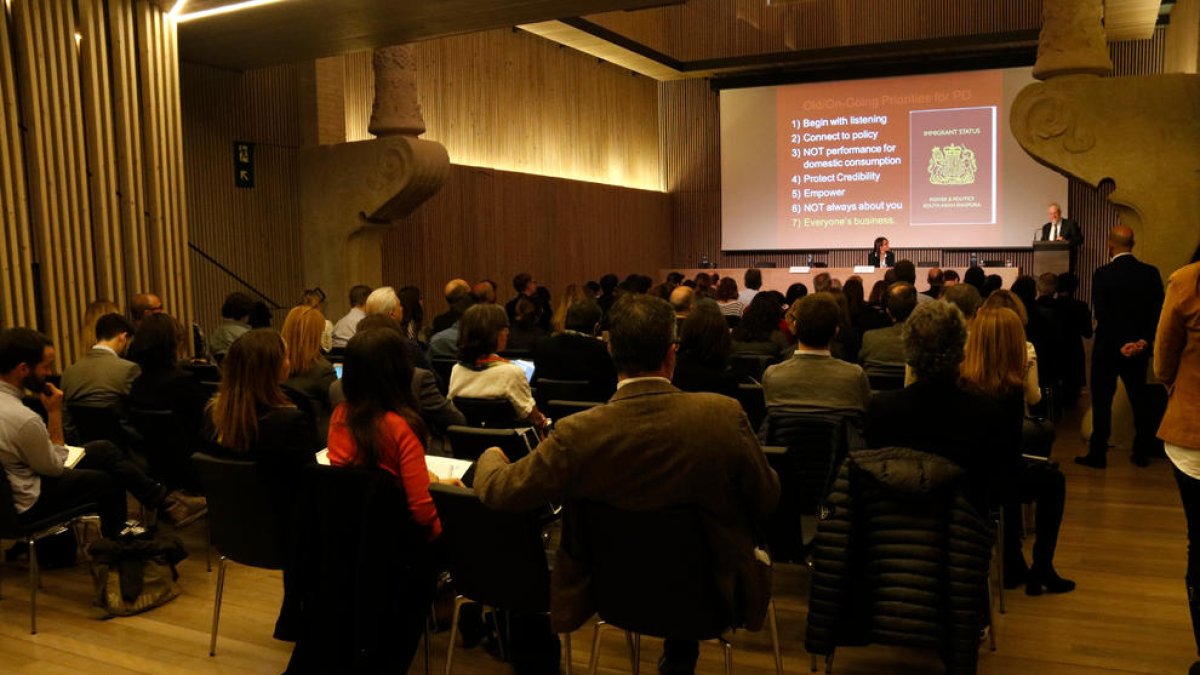 El Diplocat va celebrar ahir a Barcelona el primer acte públic després de l’aplicació del 155.