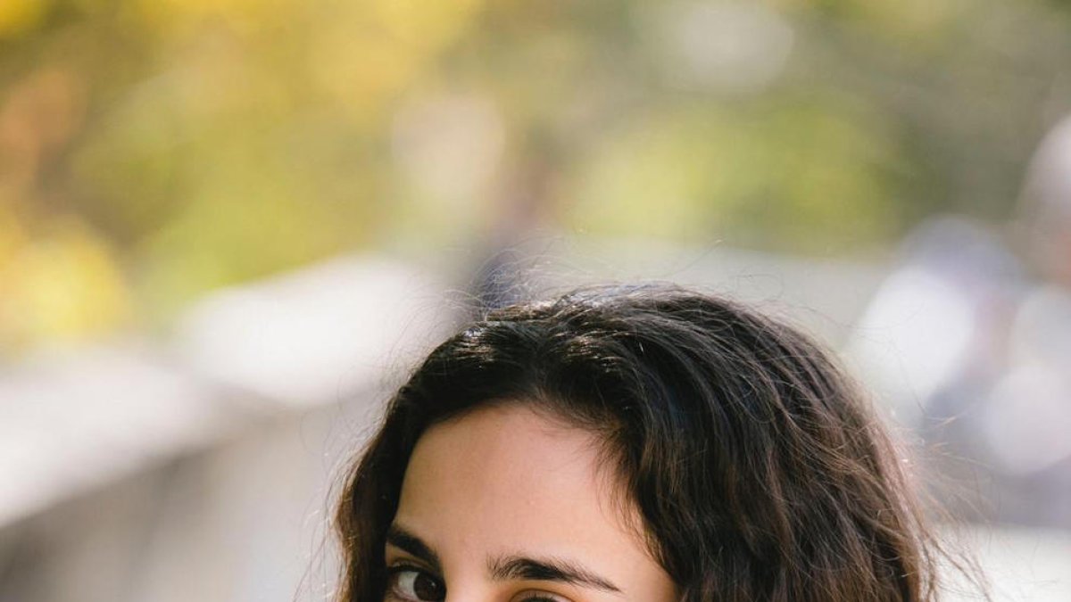 La jove actriu de Cornellà Daniela Lucas, protagonista del curt.