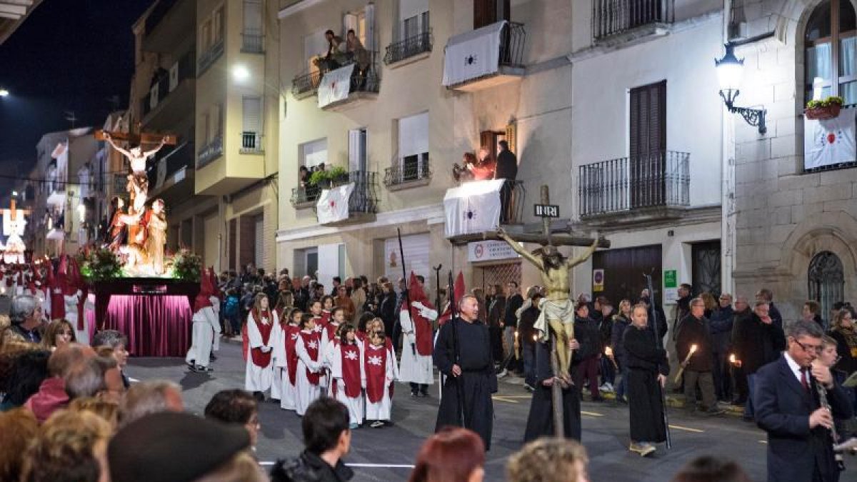La cadena emet la processó de Bellpuig de l’any passat.