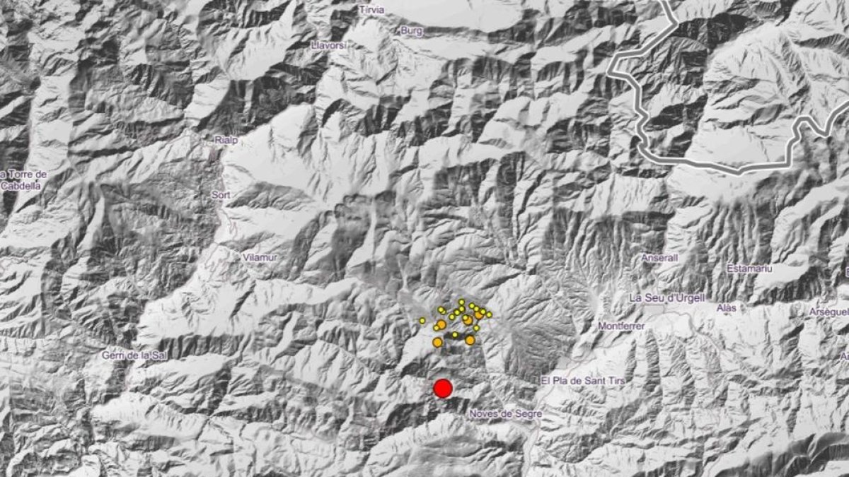 El terremoto en el Alt Urgell ha tenido más de 20 réplicas