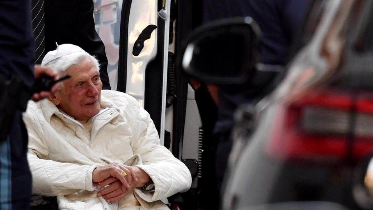 El expapa Benedicto XVI.