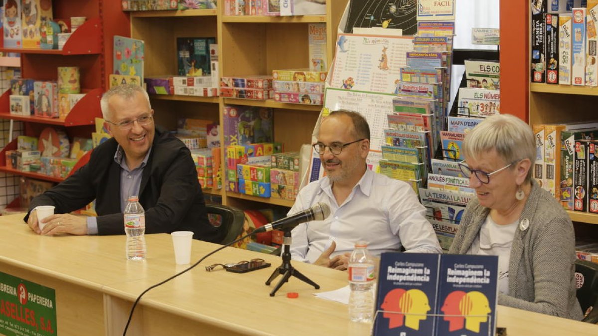 Campuzano presenta el seu llibre a Lleida sobre el procés