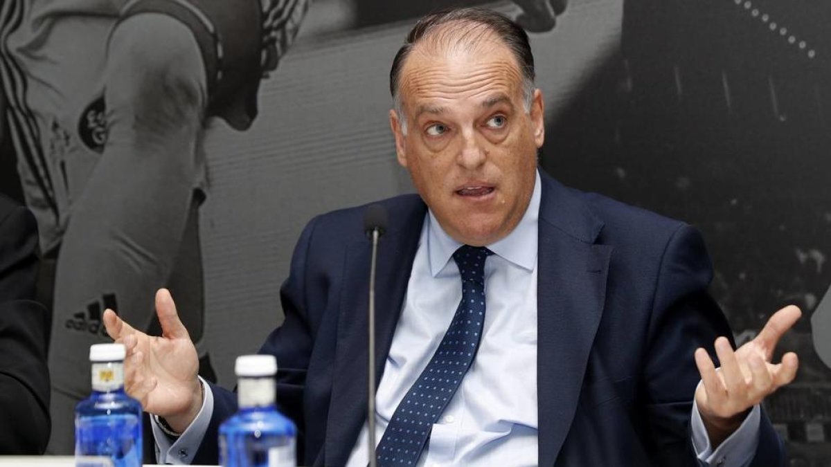 Javier Tebas, el rei del futbol.