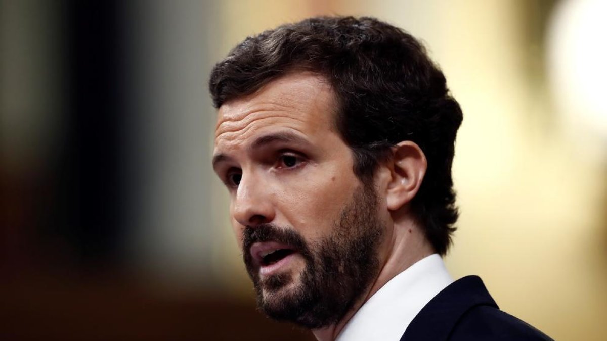El líder del PP, Pablo Casado.