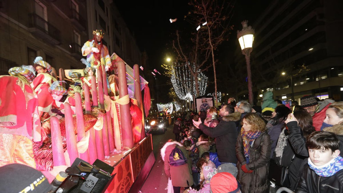 Lleida Televisió retransmetrà la cavalcada de la capital del Segrià.