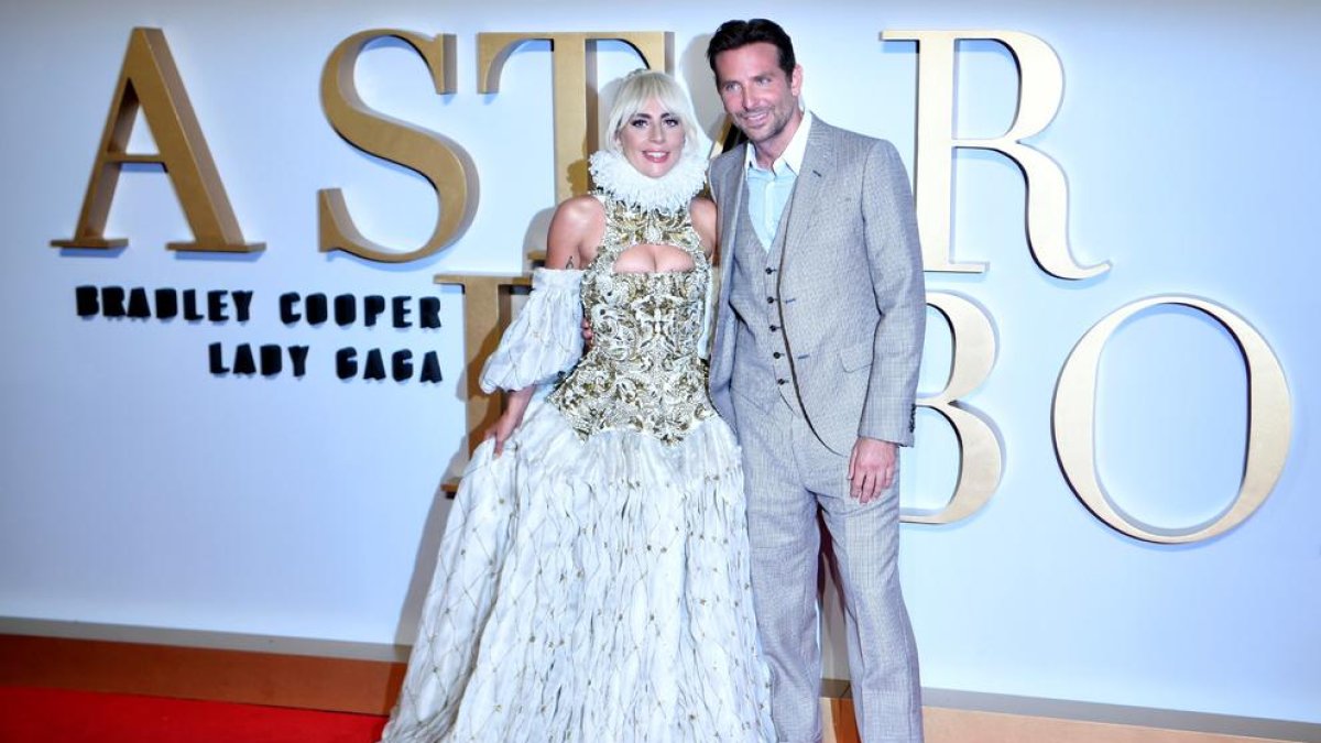 Lady Gaga y Bradley Cooper, protagonistas de la cinta ‘Ha nacido una estrella’.