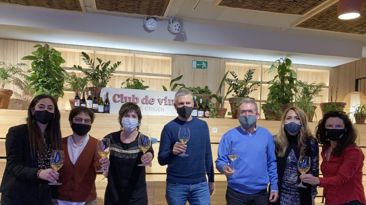El Club de Vins amb Origen se presentó ayer en Barcelona.