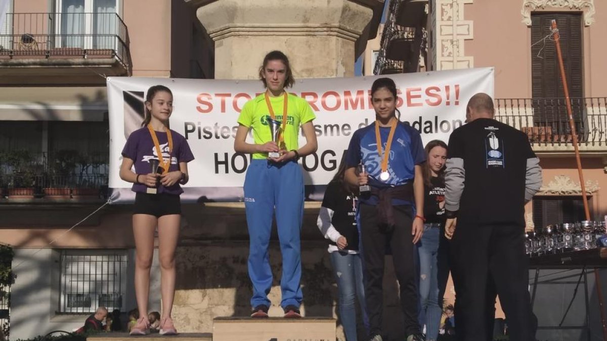 Clàudia Sánchez, bronce en el Campeonato de Catalunya Sub’16 de marcha atlética