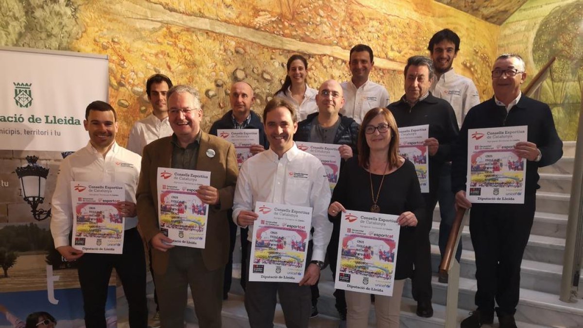 Las diferentes ligas del Trofeu Diputació se presentaron ayer en el ente provincial.