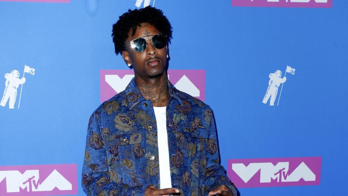 El rapero británico 21 Savage.