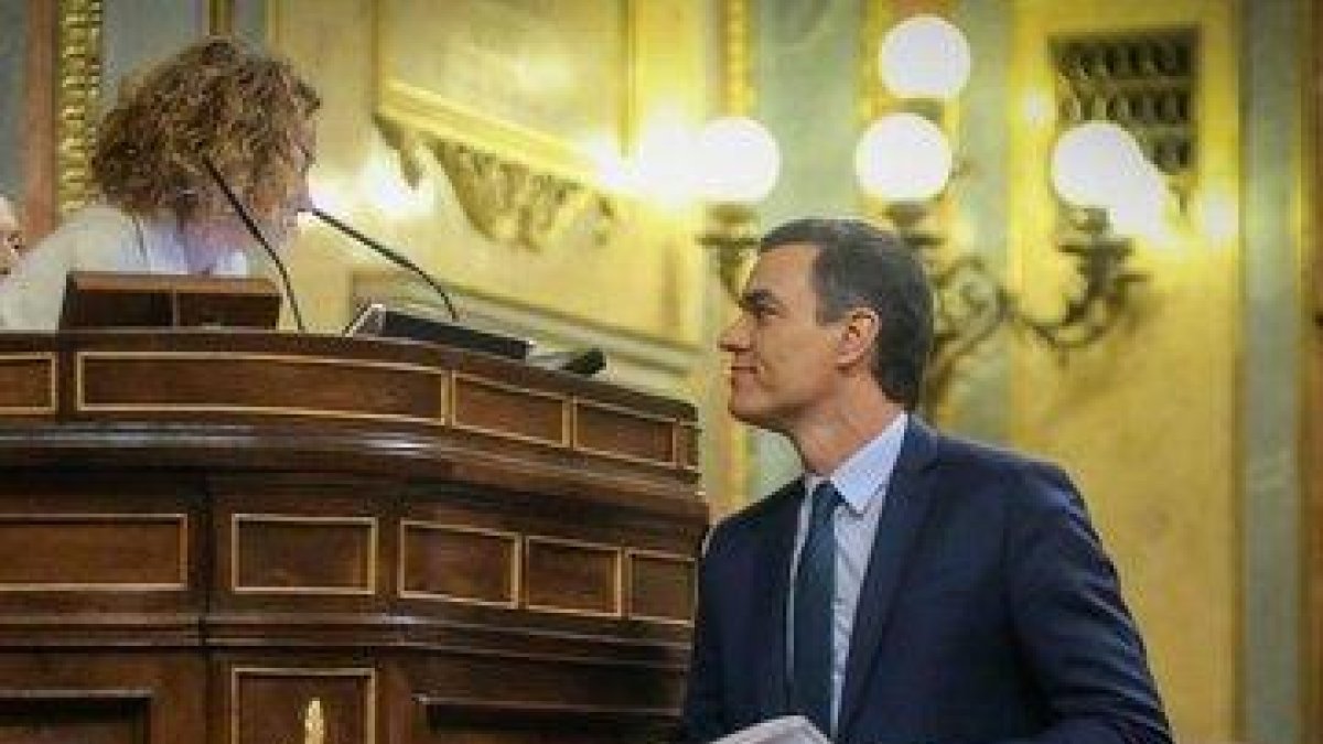 El Congrés rebutja la investidura de Sánchez en primera votació