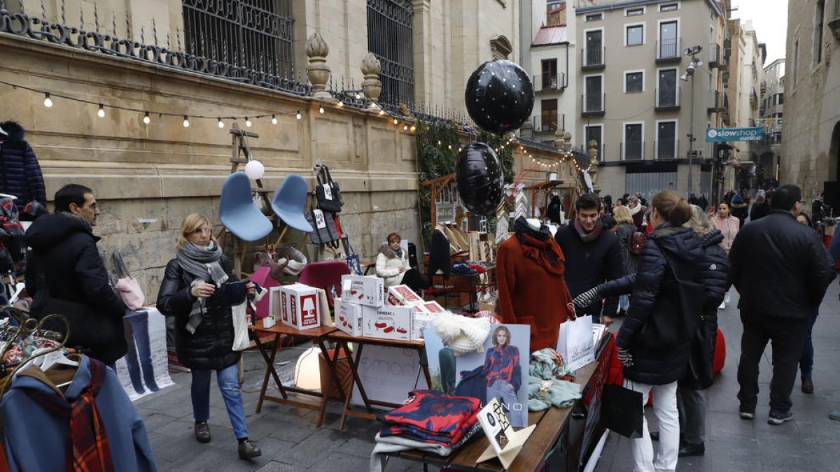 Slow Shop Market en Lleida para promocionar el comercio de proximidad