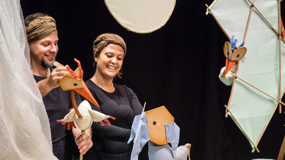 ‘El petit elefant’, del Centre de Titelles de Lleida, un dels espectacles per als més petits.