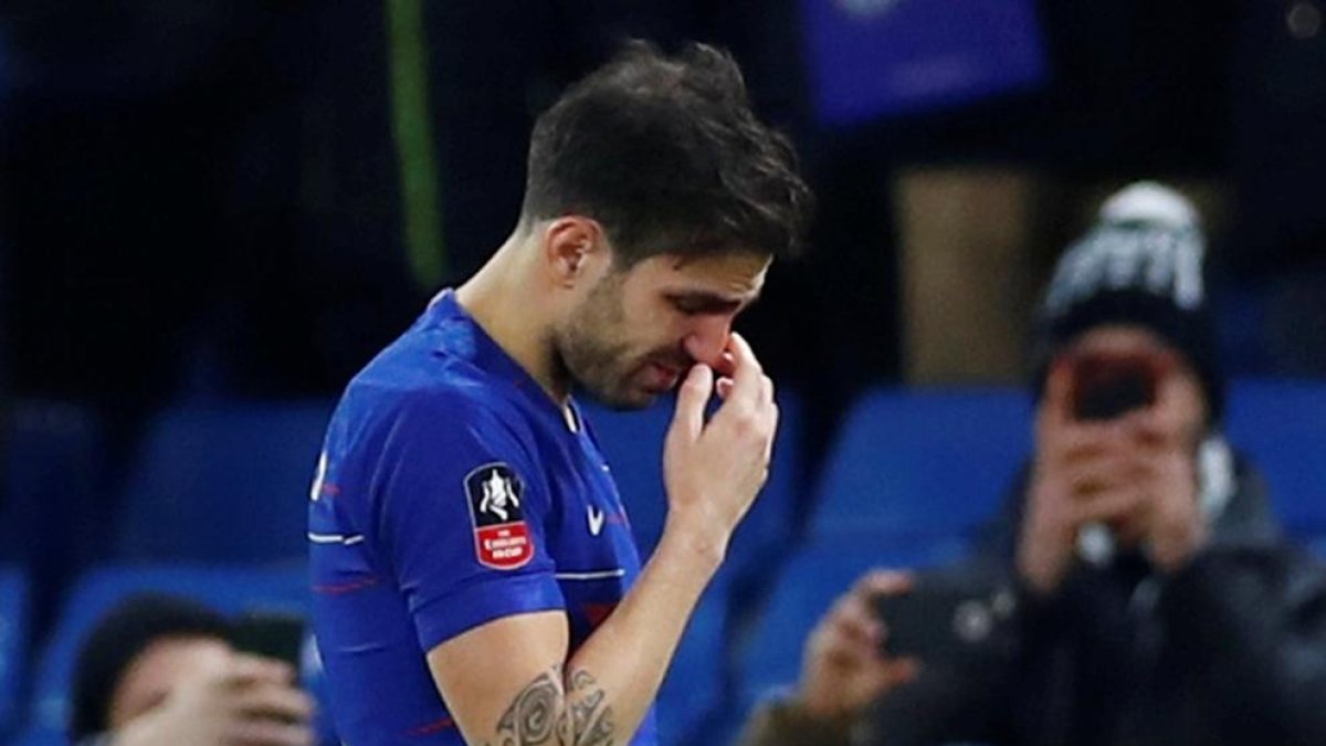 L’exblaugrana es va retirar dissabte plorant de Stanford Bridge.