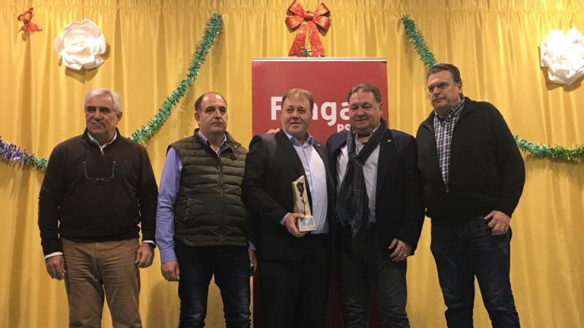 L’entrega dels Premis Ernest Lluch que es van celebrar ahir a Fraga.